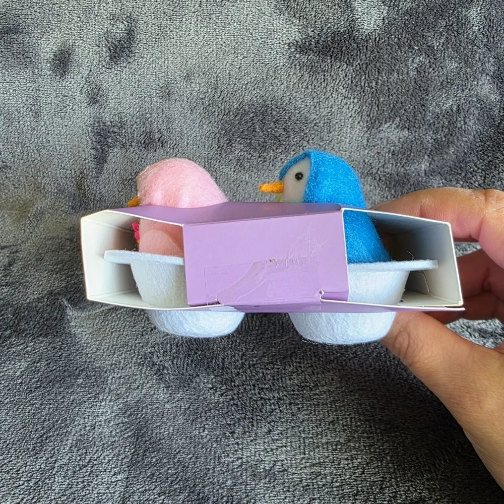 New 2025 Target Spritz Featherly Friends 7 Piece Easter Egg Carton Birds NWT